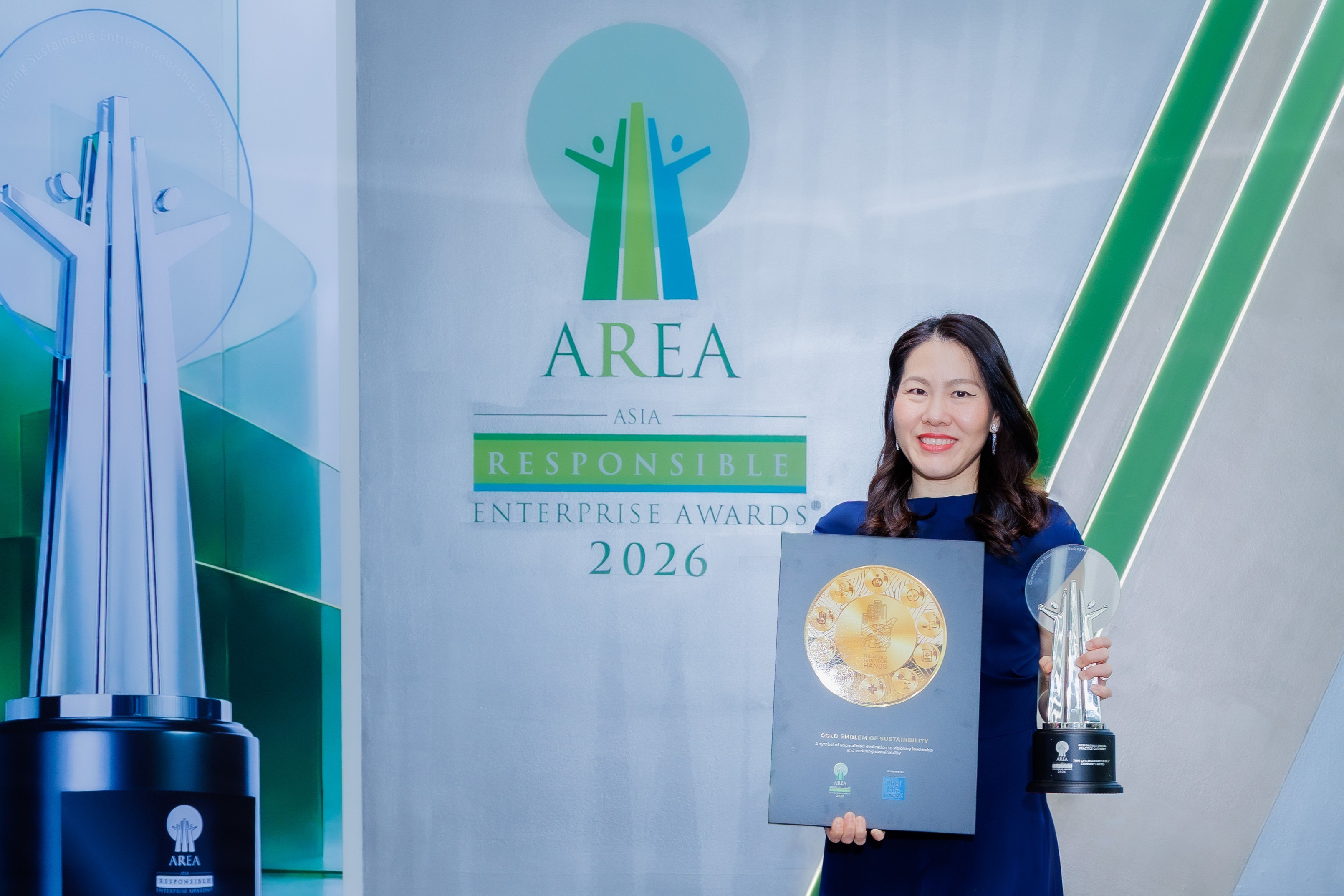 ไทยประกันชีวิต คว้ารางวัลด้านความยั่งยืนระดับภูมิภาค Asia Responsible Enterprise Awards